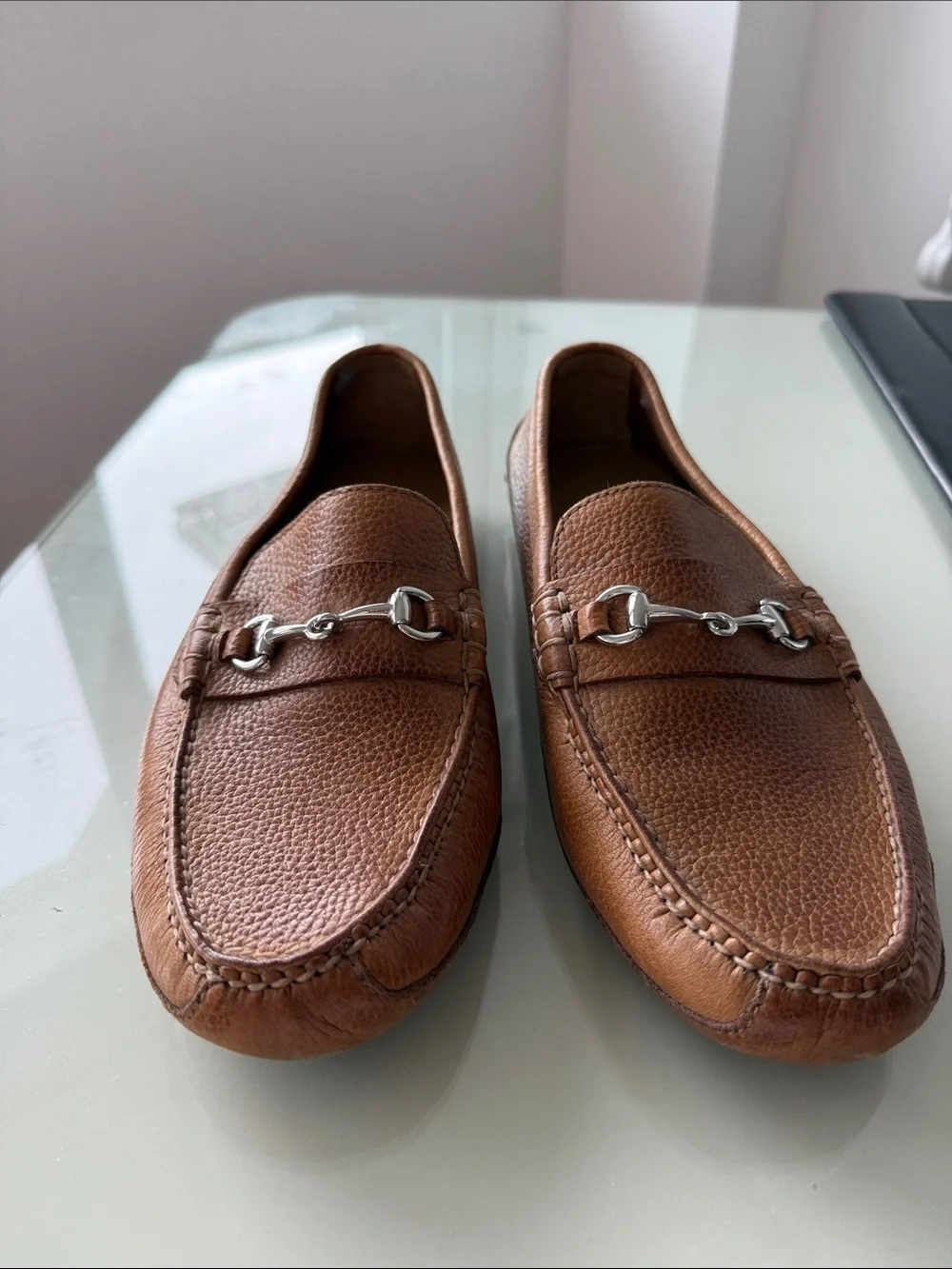 Cole Haan Horsebit Brown Driver Shoes